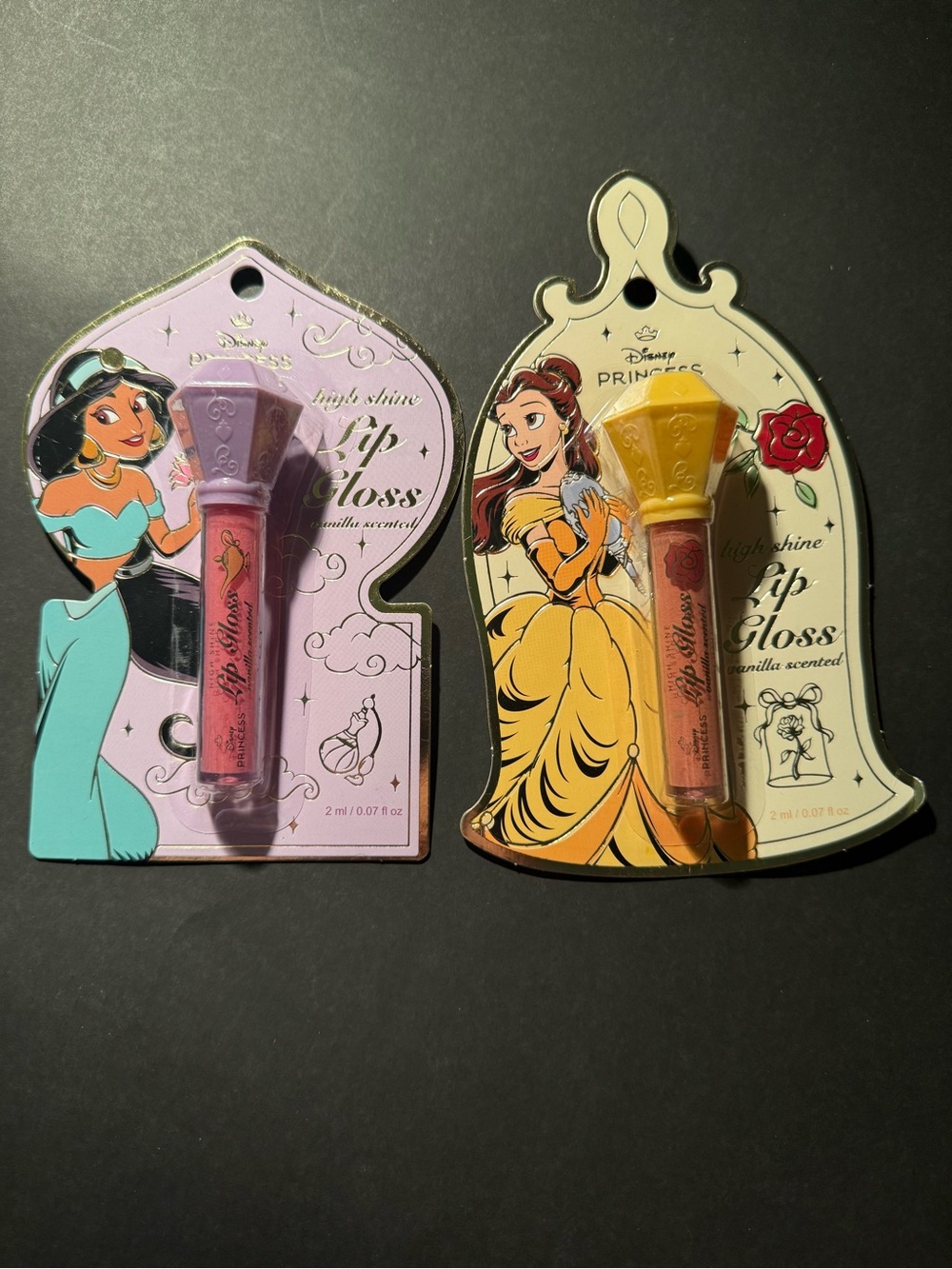 Disney Princess Lip Gloss Set - Pink & Peach